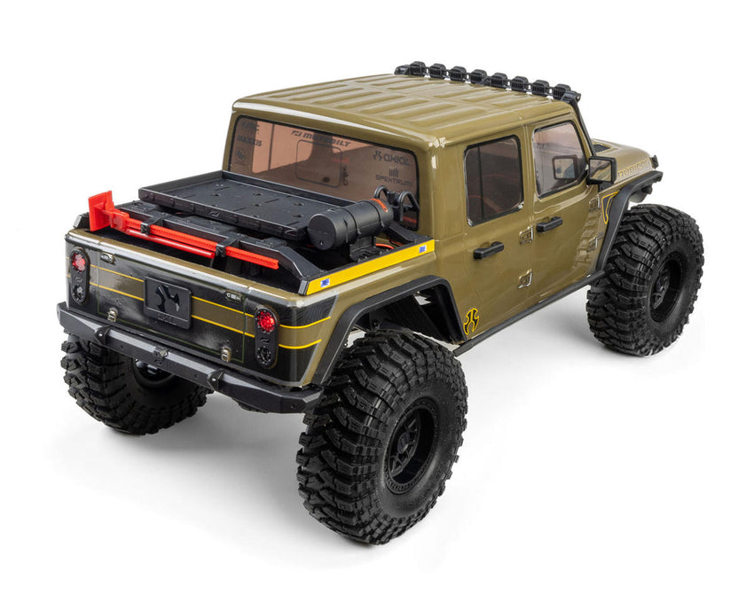 Axial 1/10 GREEN SCX10 III Motobilt Waypoint Jeep JT Gladiator 4X4 RTR Brushed Rock Crawler