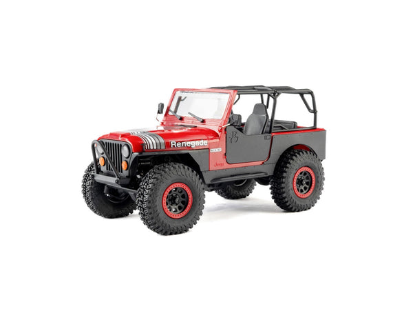 *PRE-ORDER* Axial SCX30 Jeep CJ-7 Renegade 4WD RTR w/2.4GHz Radio, Battery & Charger (Red)
