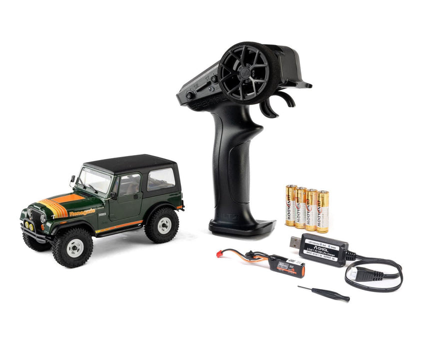 *PRE-ORDER* Axial SCX30 Jeep CJ-7 Renegade 4WD RTR w/2.4GHz Radio, Battery & Charger (Green)