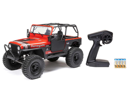Axial 1/10 SCX10 III Jeep CJ-7 V2 4WD Brushed RTR, Red