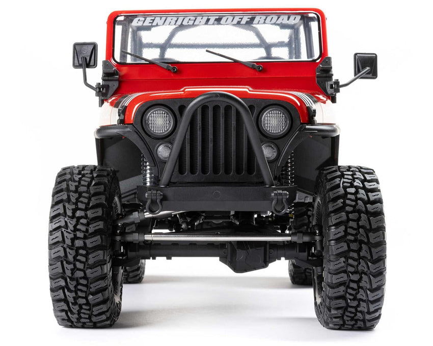 Axial 1/10 SCX10 III Jeep CJ-7 V2 4WD Brushed RTR, Red