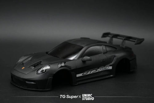 GT55 1/24 Scale GT3 RS Sports Car Body – Racing Edition – 109mm Wheelbase (Black)