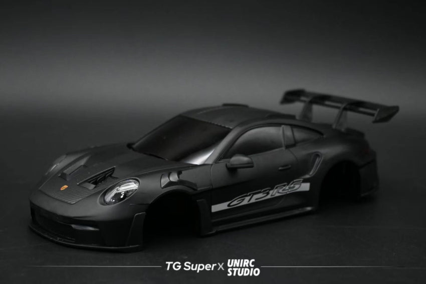 GT55 1/24 Scale GT3 RS Sports Car Body – Racing Edition – 109mm Wheelbase (Black)