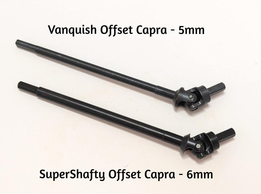 SuperShafty "OFFSET CP44" STEERING Portal Custom Capra Axle Housings