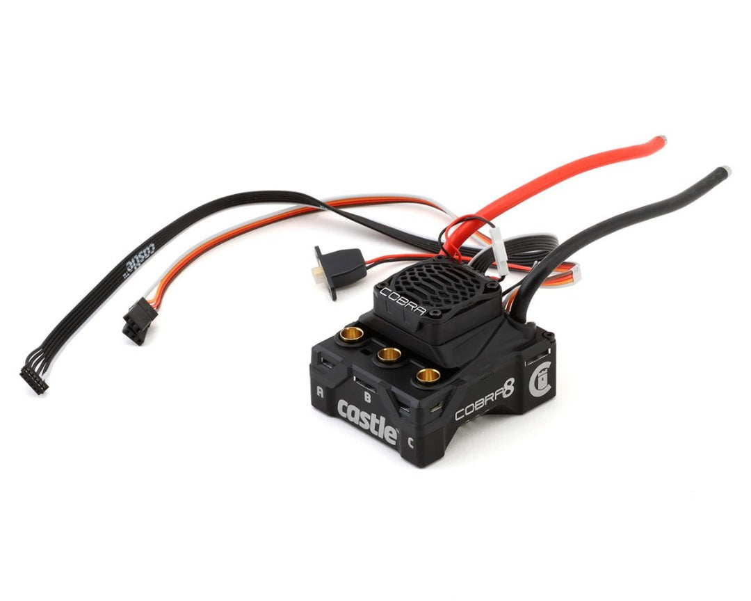 CASTLE COBRA 8 ESC, 25.2V ESC – Key City Hobby