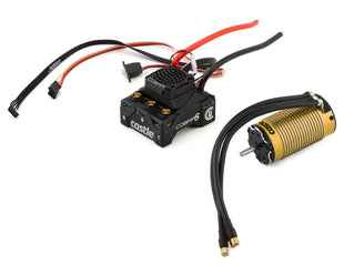 Castle Creations Cobra 8 6S 1/8 Scale Brushless Motor & ESC Combo (2200Kv) w/1515 V2 Sensored Motor (Limited Edition Gold)