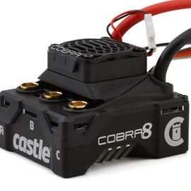 Castle Creations Cobra 8 6S 1/8 Scale Brushless Motor & ESC Combo (2200Kv) w/1515 V2 Sensored Motor (Limited Edition Gold)