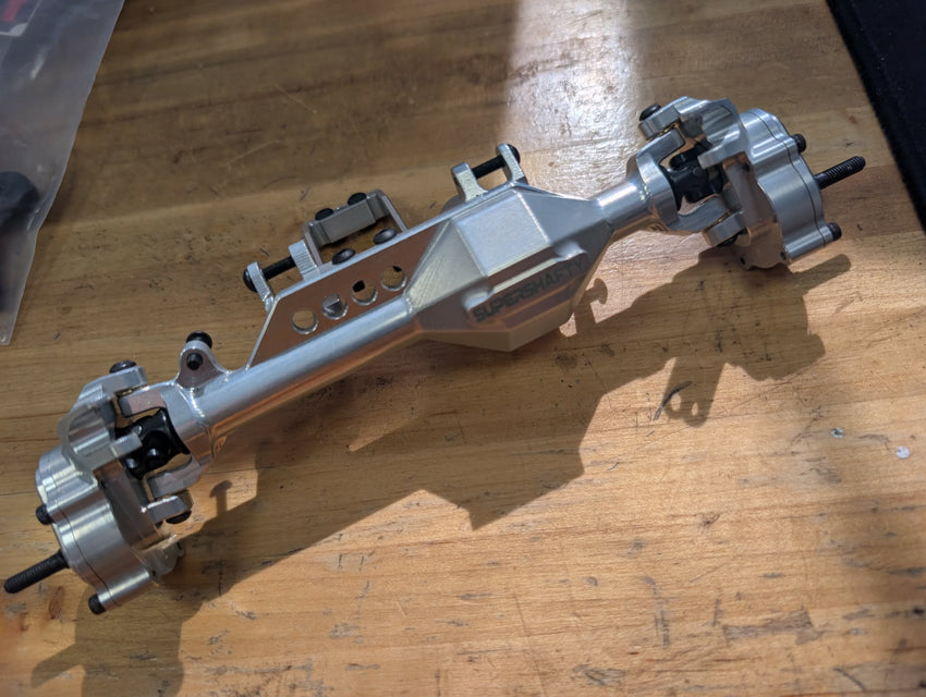 USED - SuperShafty Silver CP41 Steering Axle (Display Model)
