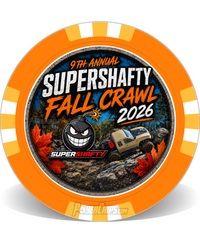 SuperShafty 9th Annual Fall Crawl 2026 Poker Chip