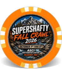 SuperShafty 9th Annual Fall Crawl 2026 Poker Chip