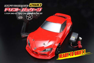 Yokomo YD-2 1/10 2WD RTR Drift Car w/Supra Body, RED