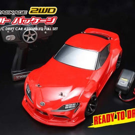 Yokomo YD-2 1/10 2WD RTR Drift Car w/Supra Body, RED