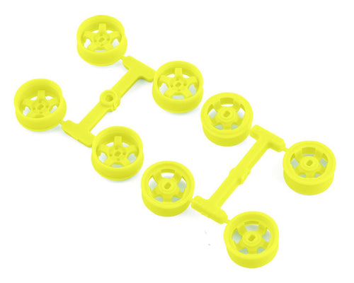 DS Racing Kyosho Mini Z 8.5mm Narrow Drift Rims (1/2/3/4 Offset) (Flu Yellow)