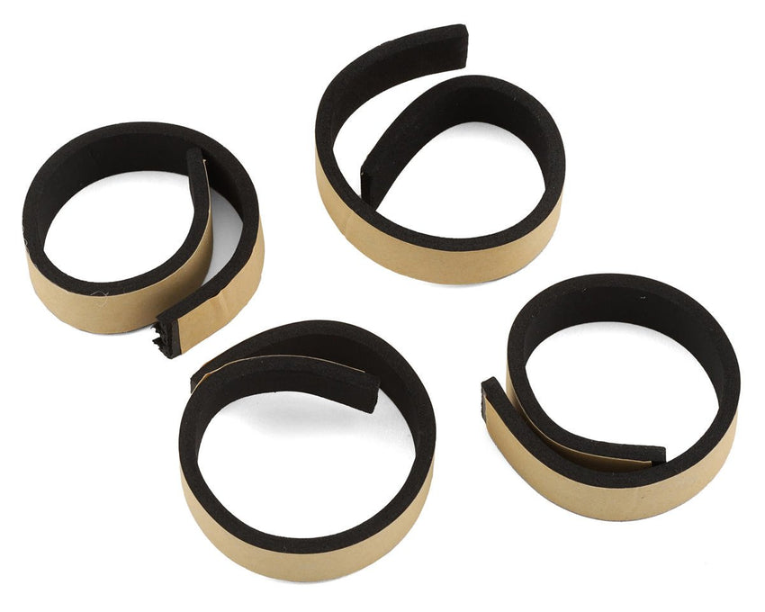 Firebrand RC Crownjewel DSR39 Pre-Mounted Slick Drift Tires (4) (Gold) w/Sickle-R Tires, 12mm Hex & 3mm/9mm Offset