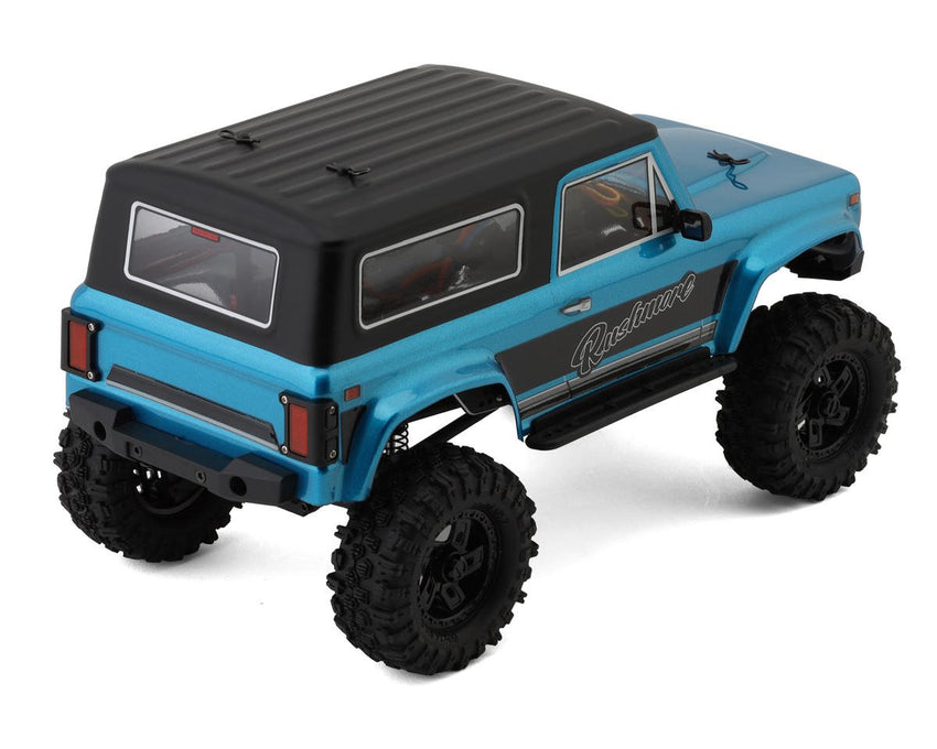 Furitek CR-18P 2024 (METALLIC CYAN) Rushmore 4x4 1/18 RTR Micro Rock Crawler w/Brushless Furitek & Motor