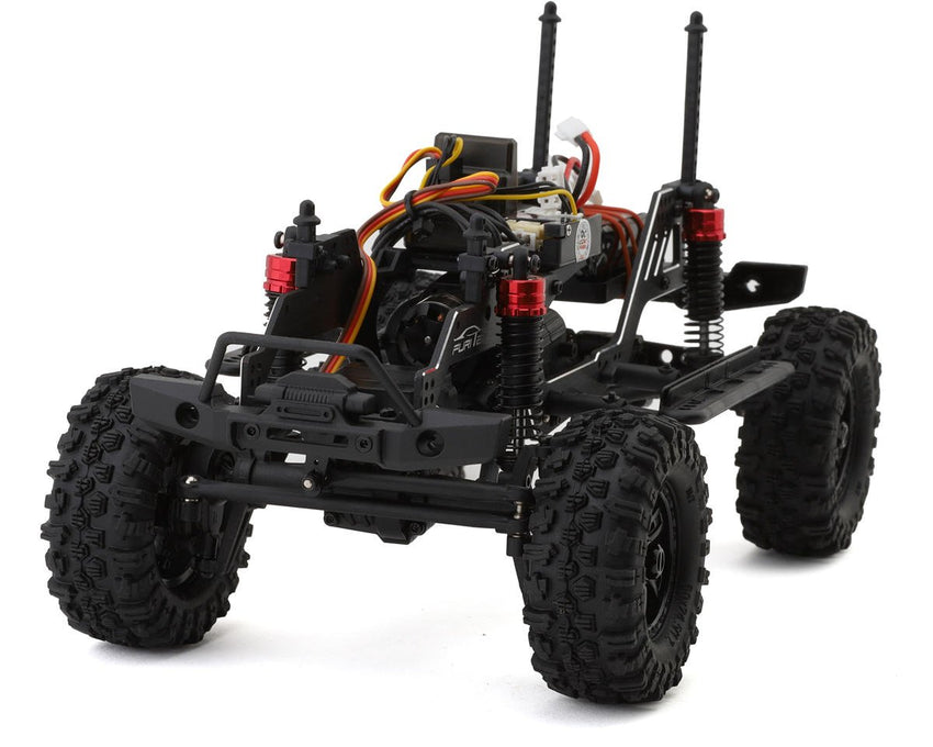 Furitek CR-18P 2024 (RED) Rushmore 4x4 1/18 RTR Micro Rock Crawler w/Brushless Furitek & Motor (Copy)