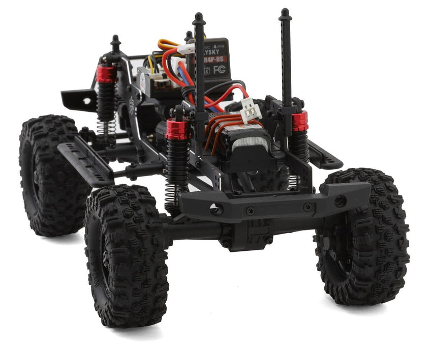 Furitek CR-18P 2024 (RED) Rushmore 4x4 1/18 RTR Micro Rock Crawler w/Brushless Furitek & Motor (Copy)