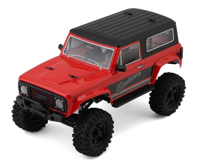 Furitek CR-18P 2024 (RED) Rushmore 4x4 1/18 RTR Micro Rock Crawler w/Brushless Furitek & Motor (Copy)