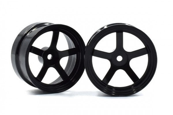 REVE D Drift Wheel DP5, 6mm Offset, Black (2)