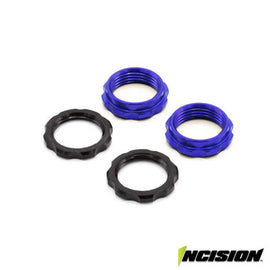 Incision S8E Machined Spring Collars - Blue