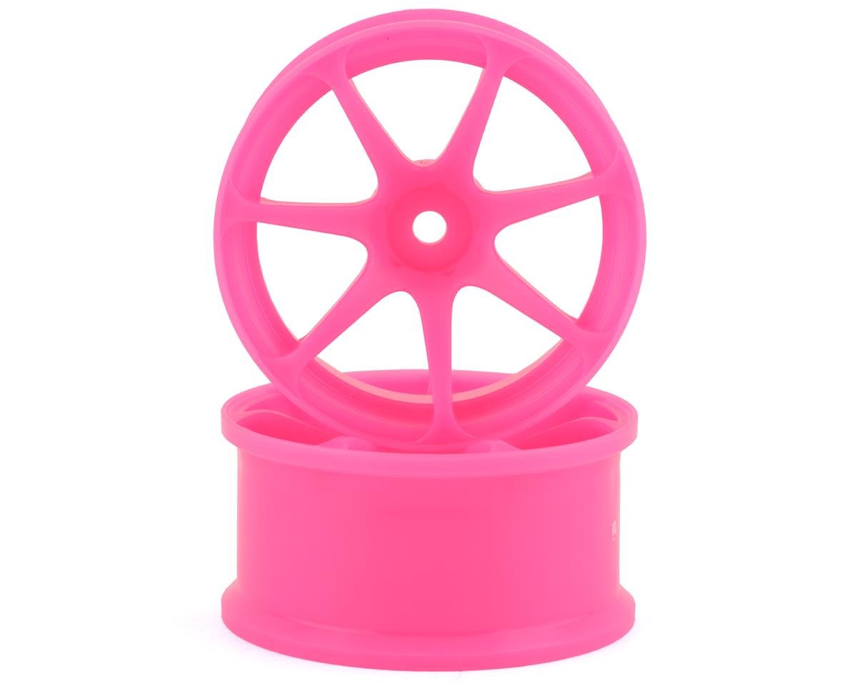 Integra AVS Model T7 High Traction Drift Wheel (Pink) (2) (5mm Offset ...