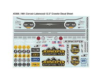 JConcepts CLEAR 1961 Corvair Lakewood Body: 1/10