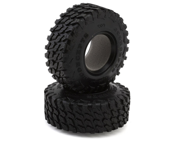 JConcepts 4.19" Bossman 1.9 Rock Crawler Tires, Green Compound (2)