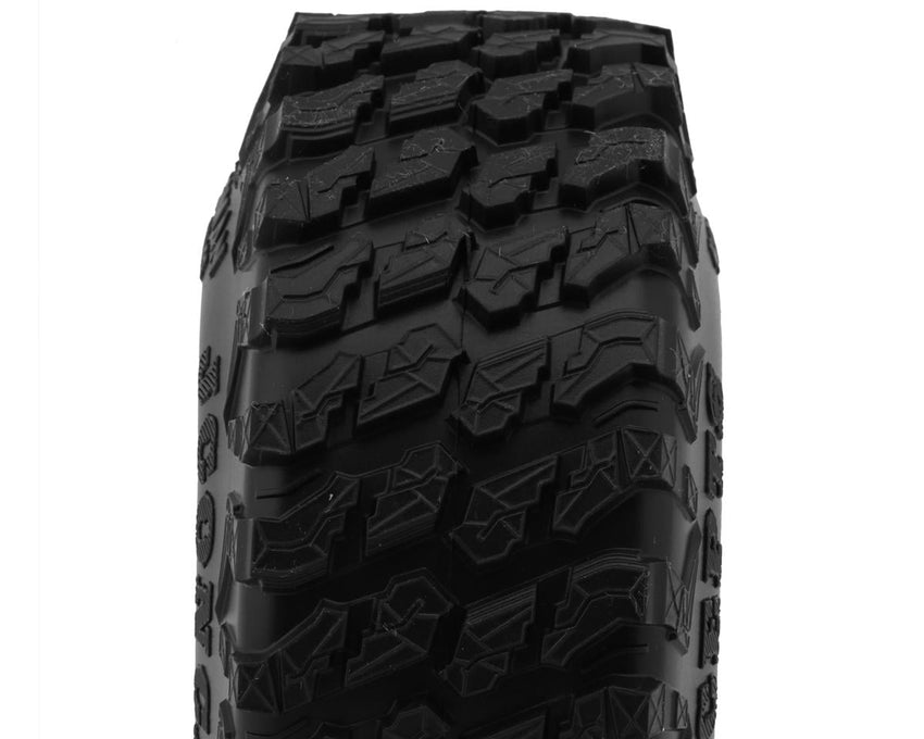 JConcepts 4.19" Bossman 1.9 Rock Crawler Tires, Green Compound (2)