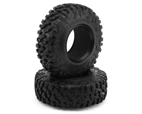 JConcepts 4.75" FYR "FIre" 2.2 Rock Crawler Tires, Green Compound (2)