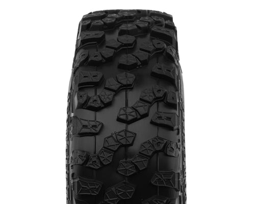 JConcepts 4.75" FYR "FIre" 2.2 Rock Crawler Tires, Green Compound (2)