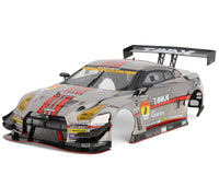 Killerbody Gainer Tanax R35 GT-R Nismo Pre-Painted 1/10 Touring Car Body (Silver/Red)(257mm)