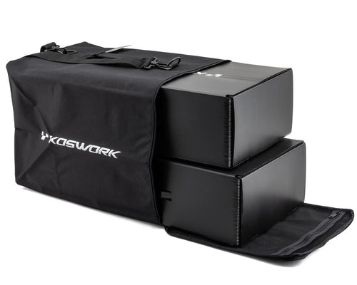 Koswork 1/10 Smart Dual Car Carrying Bag (w/2 Carrying Cases) (495×305×345mm)