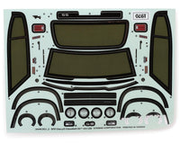 Kyosho Fazer Mk2 FZ02L 1/10 Chevy® Chevelle® SS™ 454 LS6 Body Set (Clear)