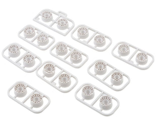 Kyosho Mini-Z RWD Multi Spoke 8.5mm & 11mm Wheel Set (20) (White)