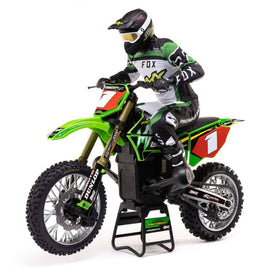 Losi 1/4 Promoto-MX Motorcycle RTR, Green *w/upgrade bundle*