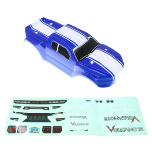 Redcat 1/16th Truck Body W/ Stickers, Blue