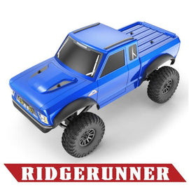 Redcat Danchee RidgeRunner RC Crawler - 4 Wheel Steering - 1:10 Brushed Rock Crawler, Blue