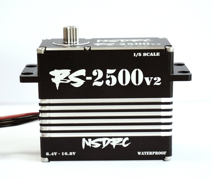 NSDRC RS2500 V2 1/5 Insane Torque Servo WITH Metal Servo Horn