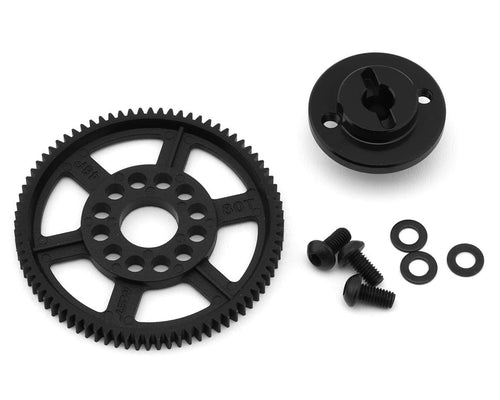 MST RMX 4 Aluminum Spur Gear Holder w/80T Spur Gear