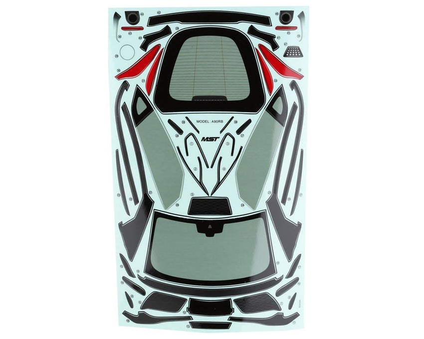 MST A90RB Body (Clear)