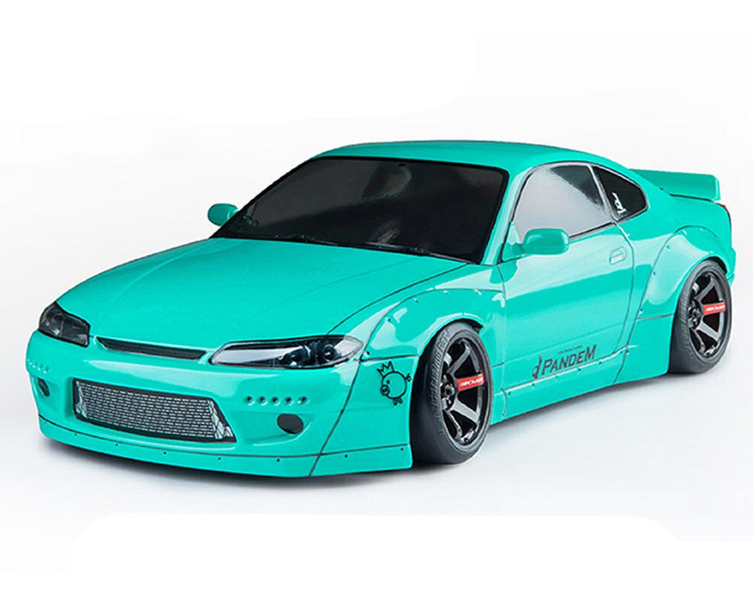 MST PANDEM Nissan S15RB 1/10 257mm Wheelbase Drift Body w/ Duck Tail, Clear