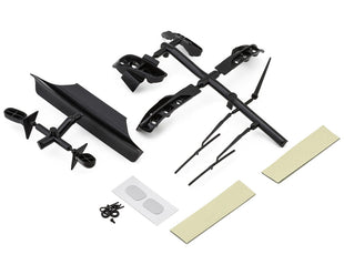 MST PANDEM Nissan S15RB 1/10 257mm Wheelbase Drift Body w/ Duck Tail, Clear