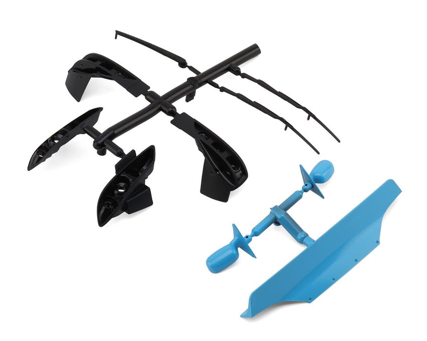 MST PANDEM LIGHT BLUE Nissan S15RB 1/10 Drift Body (257mm Wheelbase) w/Duck Tail