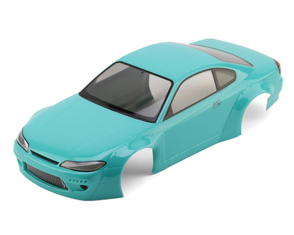 MST PANDEM MINT GREEN Nissan S15RB 1/10 Drift Body (257mm Wheelbase) w/Duck Tail (Copy)