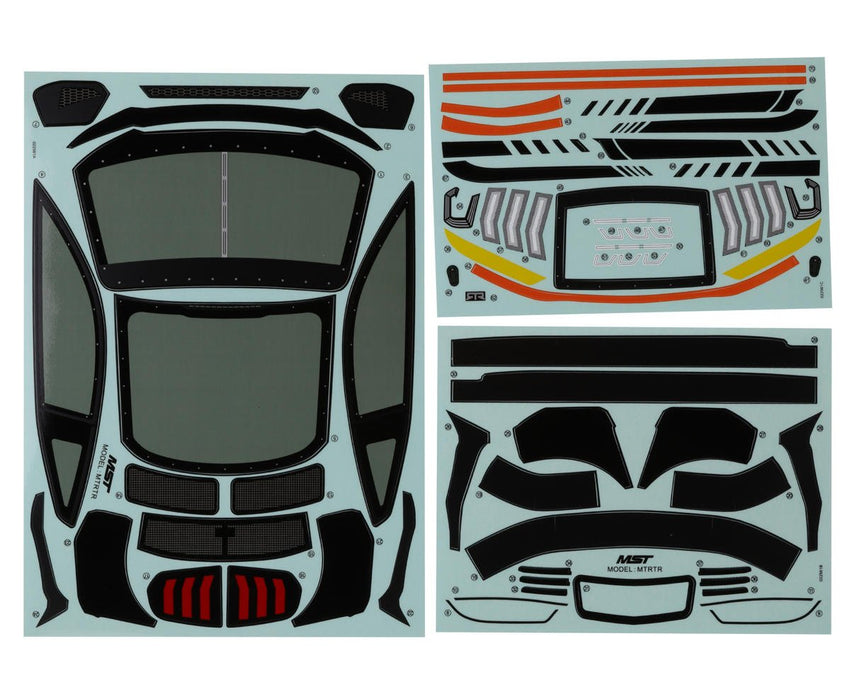 MST MTRTR 1/10 Drift Body (Clear) (275mm Wheelbase)