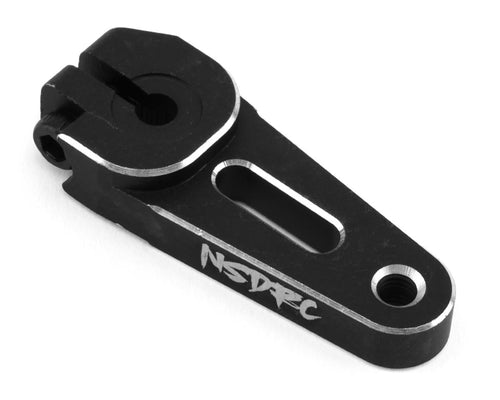NSDRC 22mm Aluminum Low Profile Monster Clamping Servo Horn (Black) (25T)