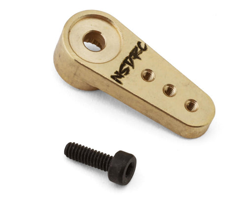 NSDRC 20mm Brass Micro Servo Horn (Gold) (25T) (3.2g) (RS100)