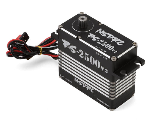 NSDRC RS2500 V2 1/5 Insane Torque Servo (High Voltage)