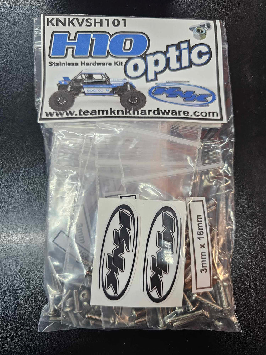 Vanquish H10 Optic Stainless Hardware Kit