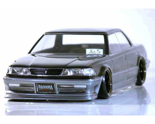 Pandora RC 1/10 Toyota MARK2 JZX81 V2 Drift Body Set (Clear) (257-260mm)